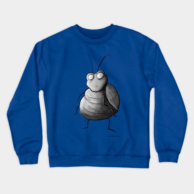 Bugging Out Crewneck Sweatshirt by cartoonistnate